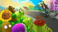 Plants vs. Zombies - игра в жанре Вид сверху