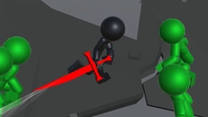Stickman Killing Zombie - игра в жанре Слэшер