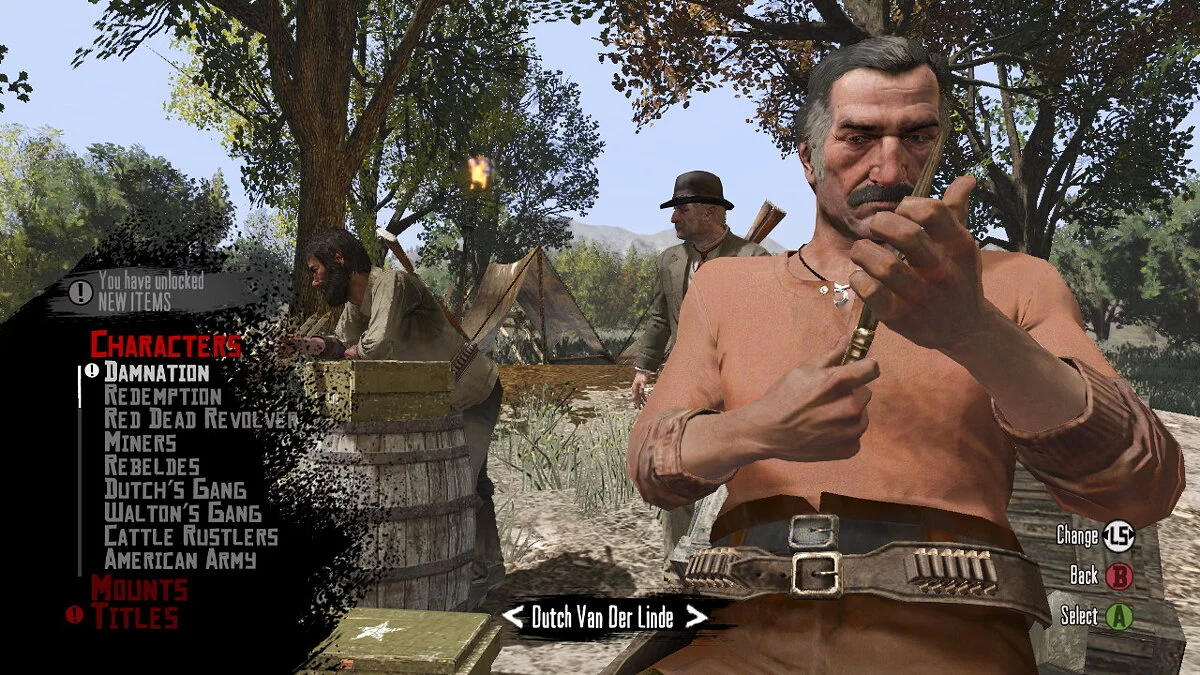 Датч Ван Дер Линде в Red Dead Redemption