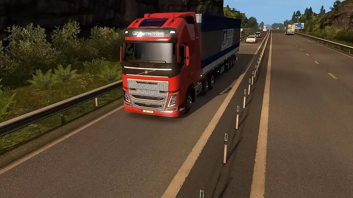 Euro Truck Simulator 2 дарит возможность поуправлять реальными большегрузами и прочувствовать дорожную романтику