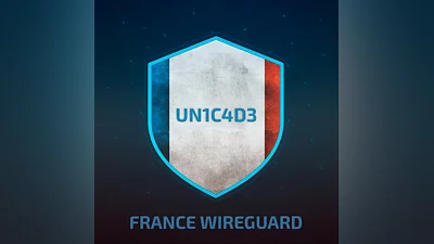 ФРАНЦИЯ WIREGUARD VPN ОТ 1 МЕСЯЦА